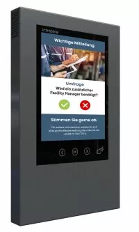 Interaktiv, Infodisplay, Schwarzes Brett